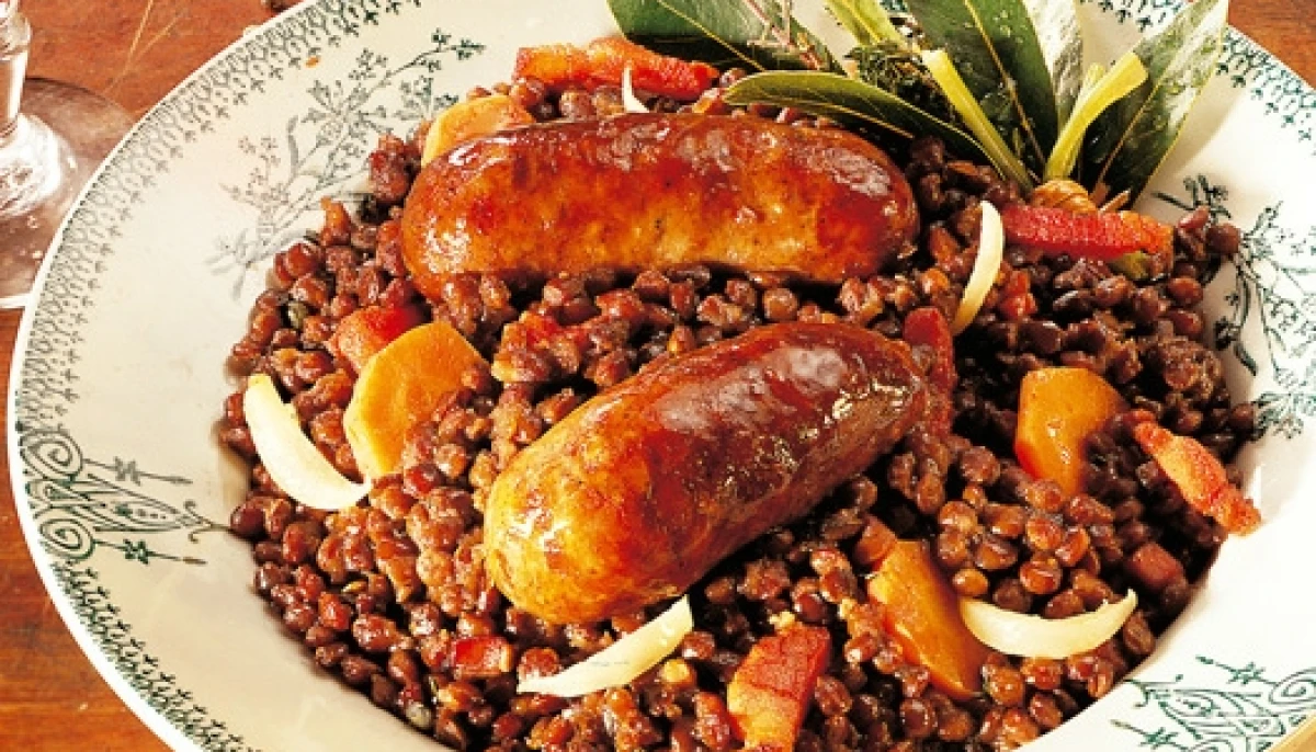 Saucisses-Lentilles