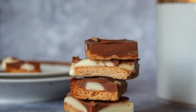 Shortbread millionnaire vegan