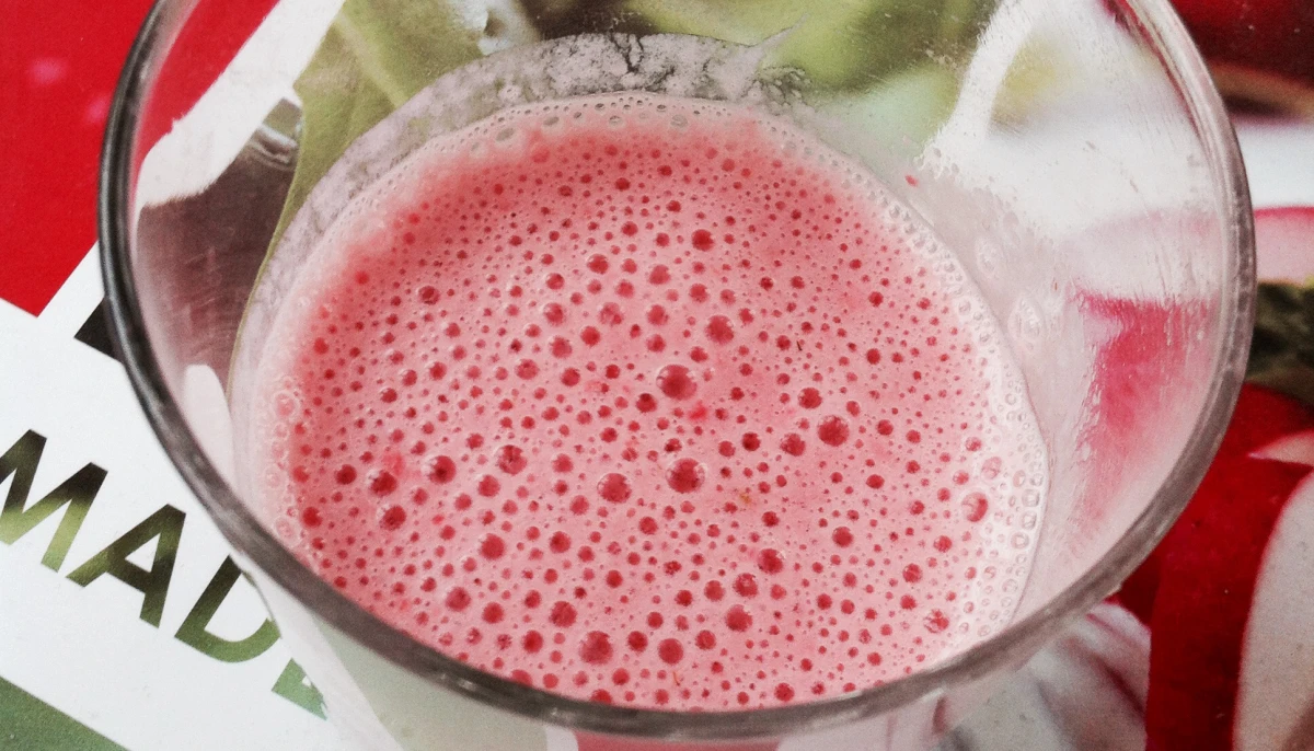 Smoothie à la fraise