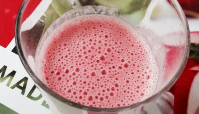Smoothie à la fraise
