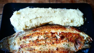 Sole meunière, purée maison