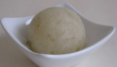 SORBET AUX POMMES ( sans sorbetière)