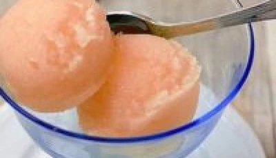 Sorbet bio Pamplemousse et sa rosée précieuse