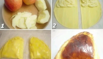 sorte de chausson aux pomme