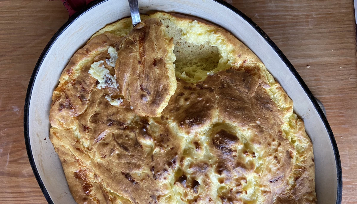 Soufflé au fromage gratiné Healthy