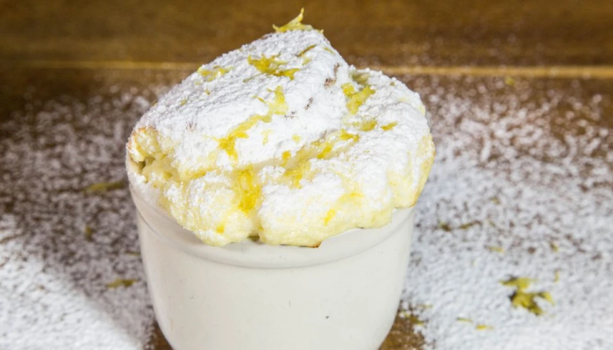 soufflés au citron et limoncello