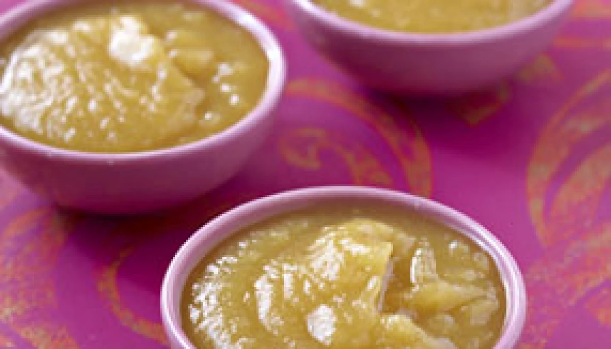 Soupe à la citrouille et aux pommes