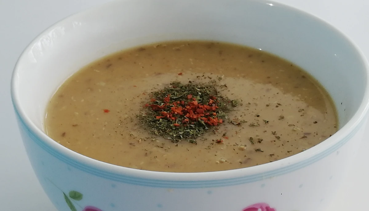 Soupe aux lentilles corail