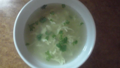 Soupe aux oeufs