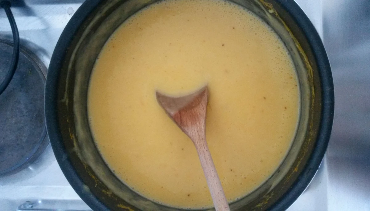 Soupe de courge et de pommes de terre