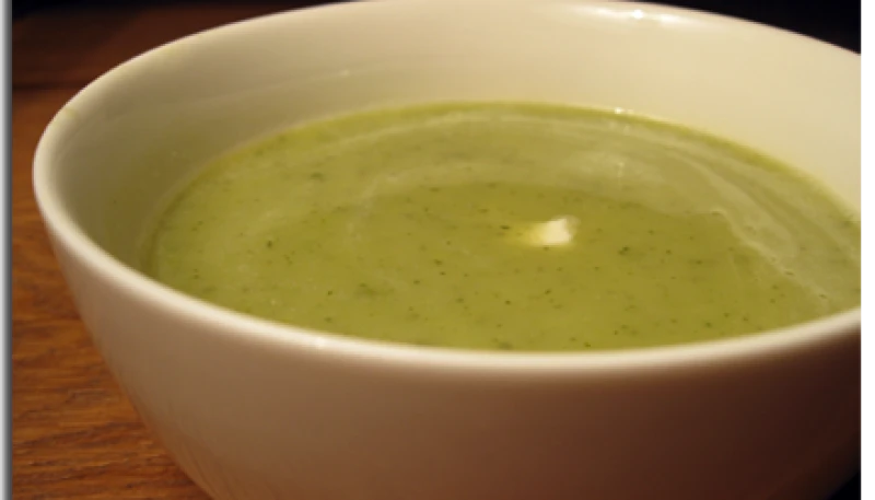 Soupe de Courgettes à la Vache Qui Rit