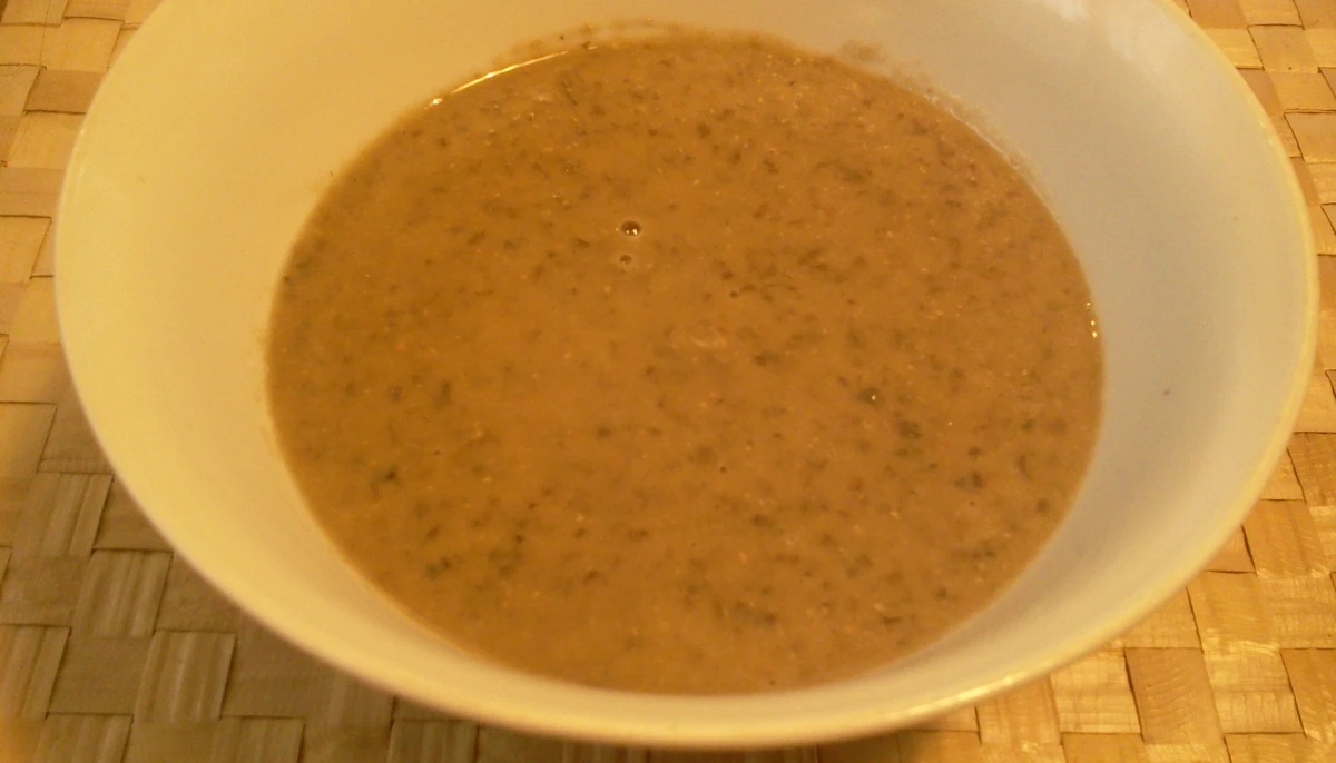 Soupe de lentilles au boursin