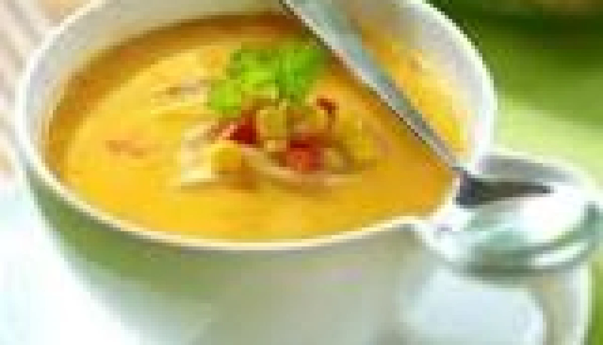 Soupe de Maïs et lait de coco de ma pote