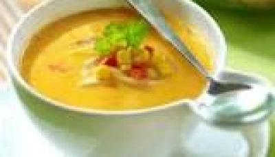 Soupe de Maïs et lait de coco de ma pote