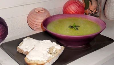 Soupe de salade