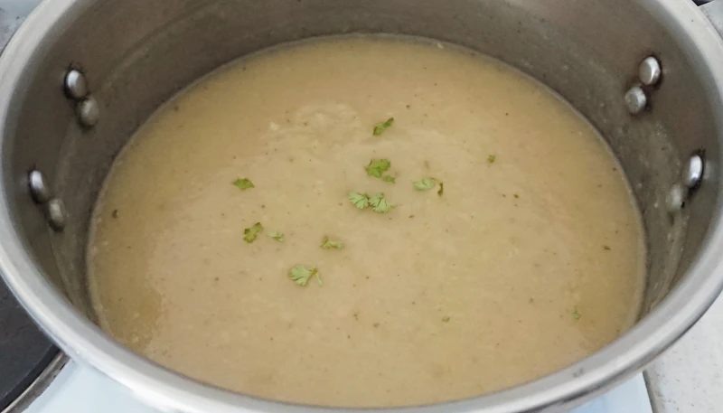 Soupe détox chou/concombre