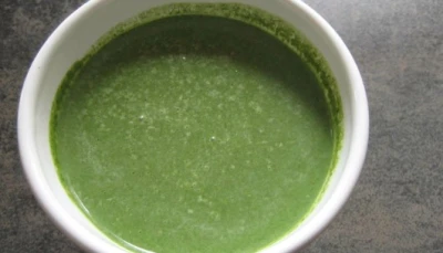 Soupe épinard Boursin