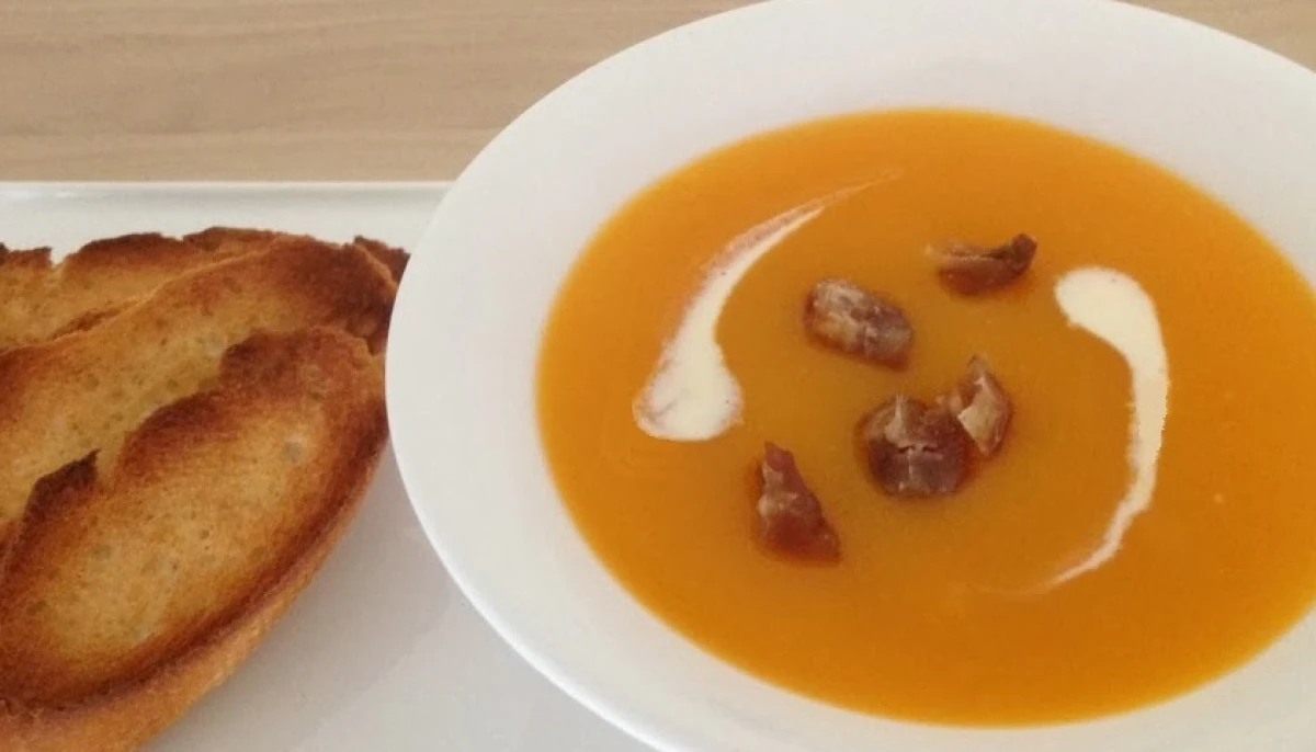 Soupe onctueuse de butternut