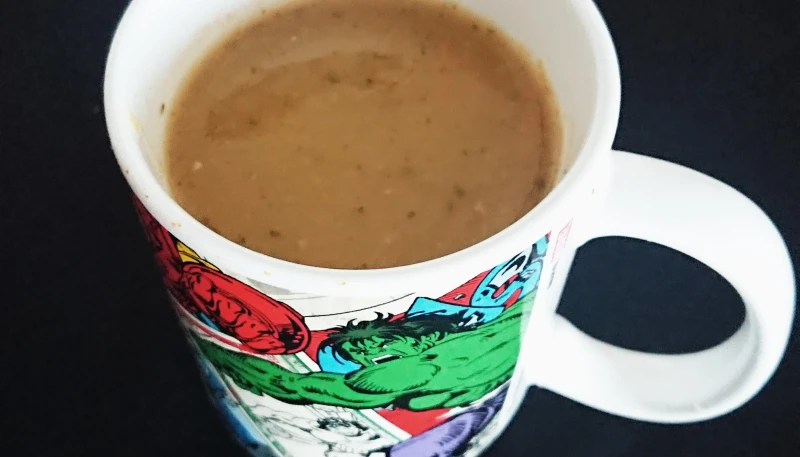 Soupe tomates/courgettes/oignon