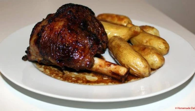 Souris d'agneau (cumin, cannelle, miel)