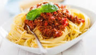 spaghetti "al la Bolognese" ( recette express)