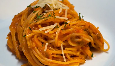 Spaghetti creamcheese