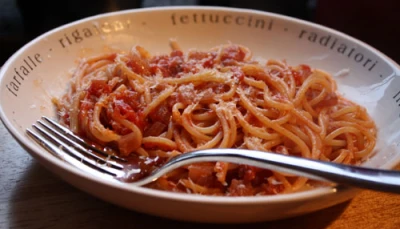 Spaghettis all'arrabbiata