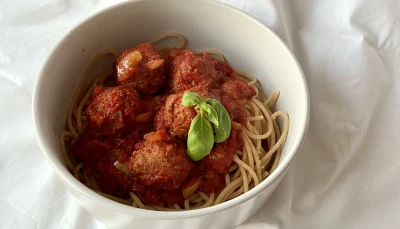 Spaghettis aux boulettes de « viande »