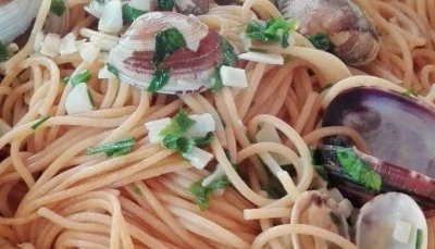 Spaghettis aux palourdes