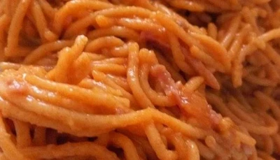 Spaghettis bolo à la tomate et au quinoa (light)