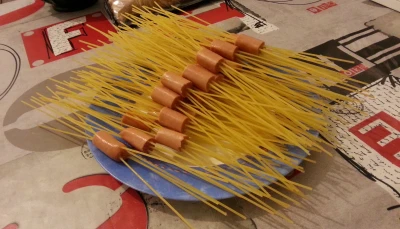 Spaghettis knackis originaux