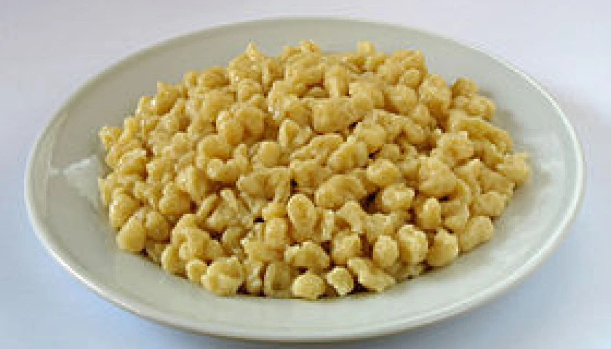 spätzele à l'alsacienne