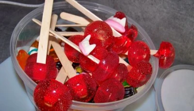 Sucettes fait maison, un régal!