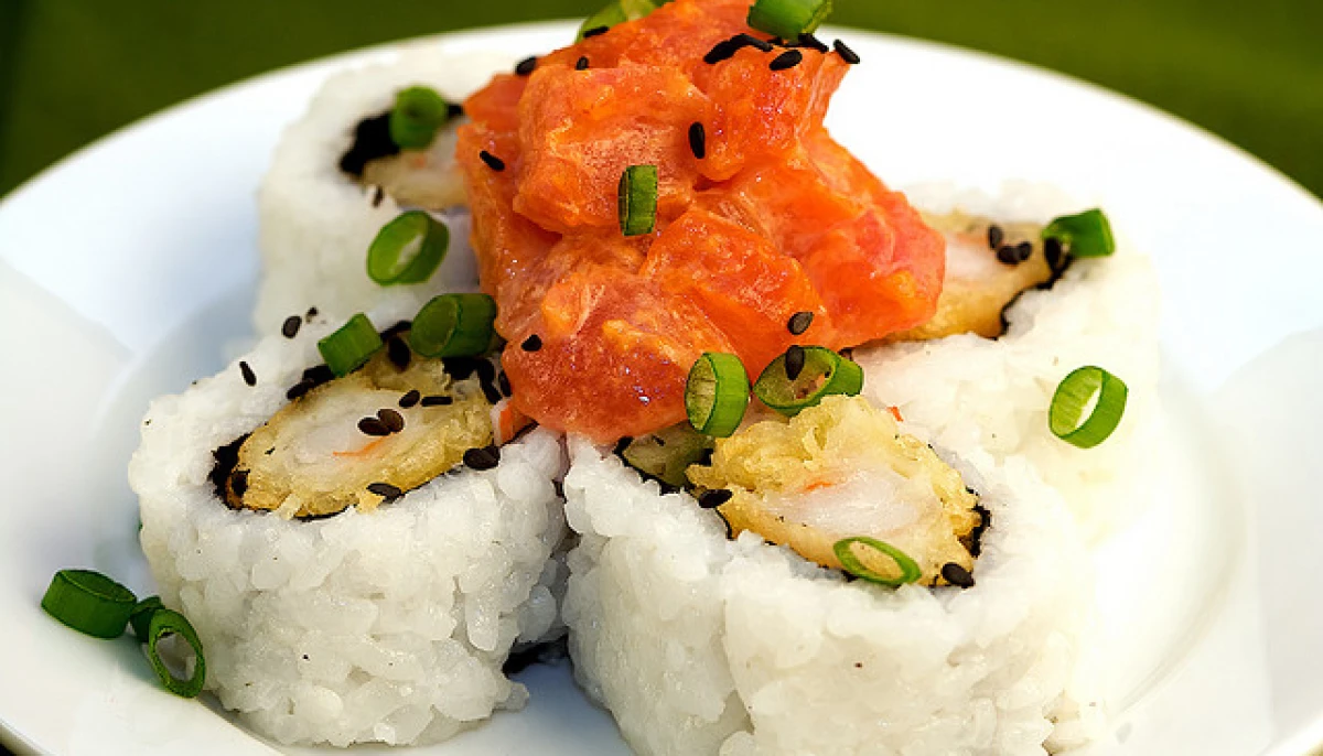 Sushis au poulet de ma pote Lorine