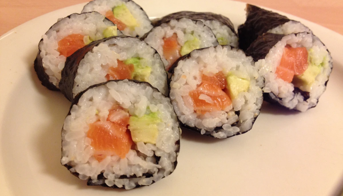 Sushis saumon - avocat