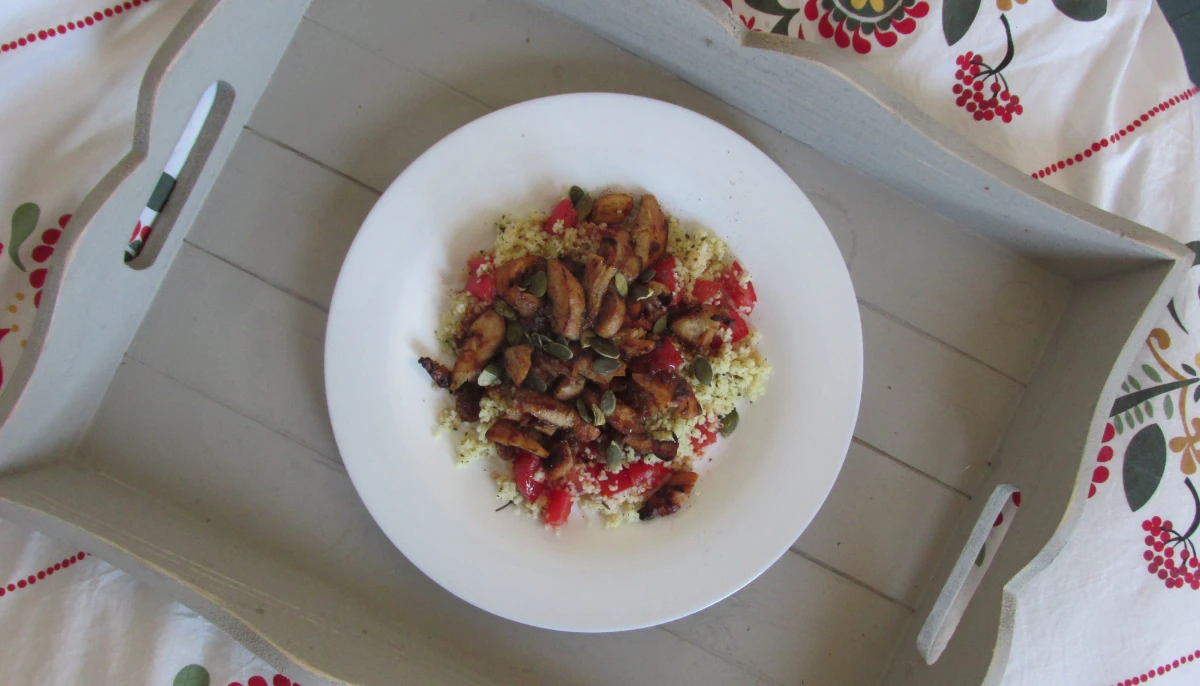 Taboulé au poulet rôti