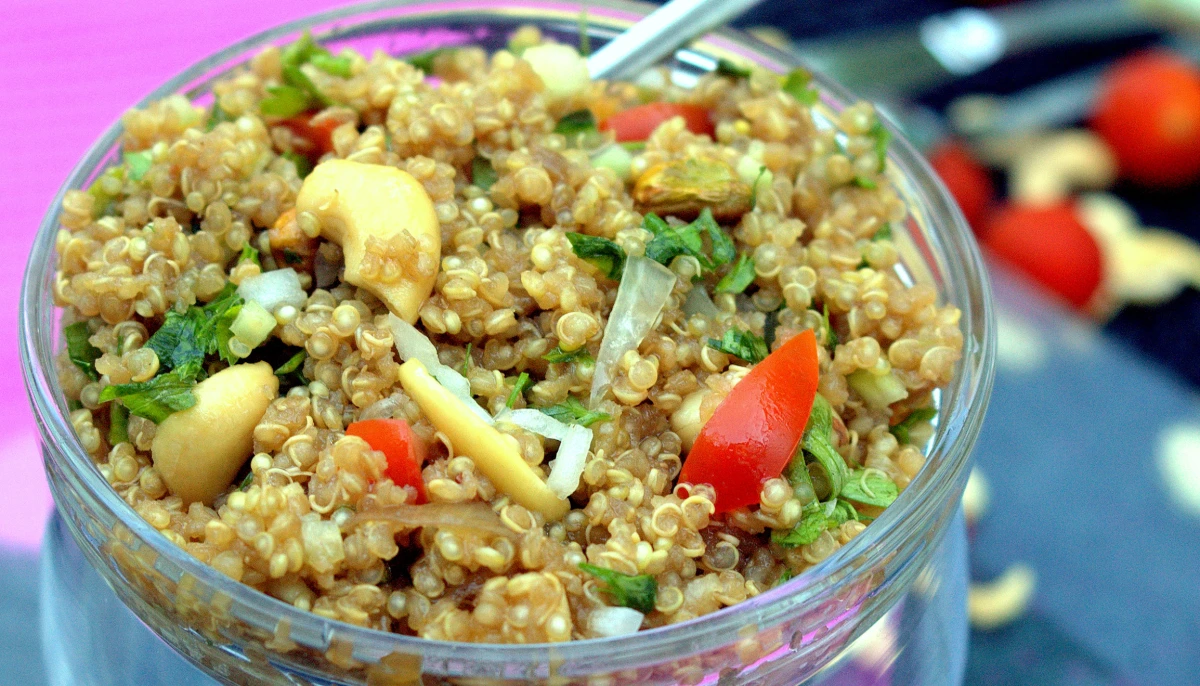 Taboulé de quinoa aux fruits secs