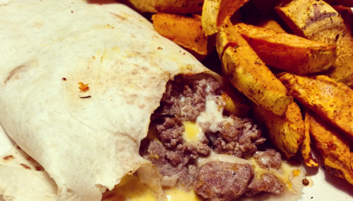 Tacos & frites de patates douces