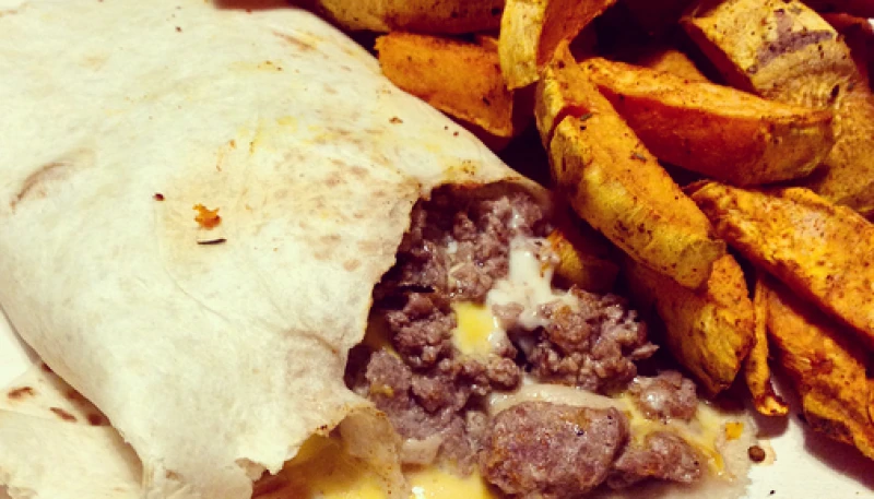 Tacos & frites de patates douces