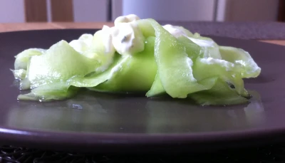 Tagliatelle de concombre Express'