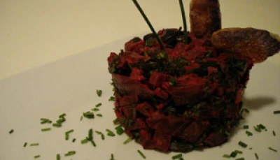Tartare betteraves et fines herbes