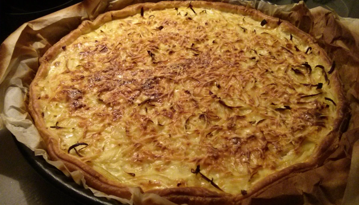 Tarte à l'oignon de mémé