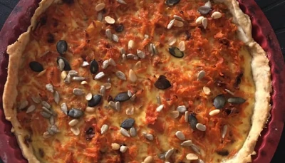 Tarte à la carotte