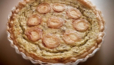 Tarte à la courgette