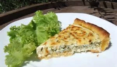Tarte à la feta et aux fines herbes