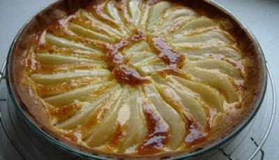 tarte à la poire de ma mamie