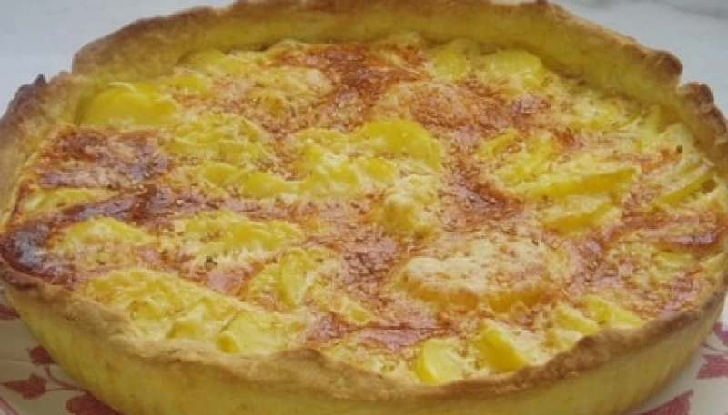 tarte à la pomme de terre & curry de ma best