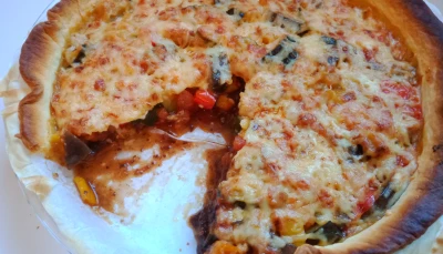 Tarte à la ratatouille