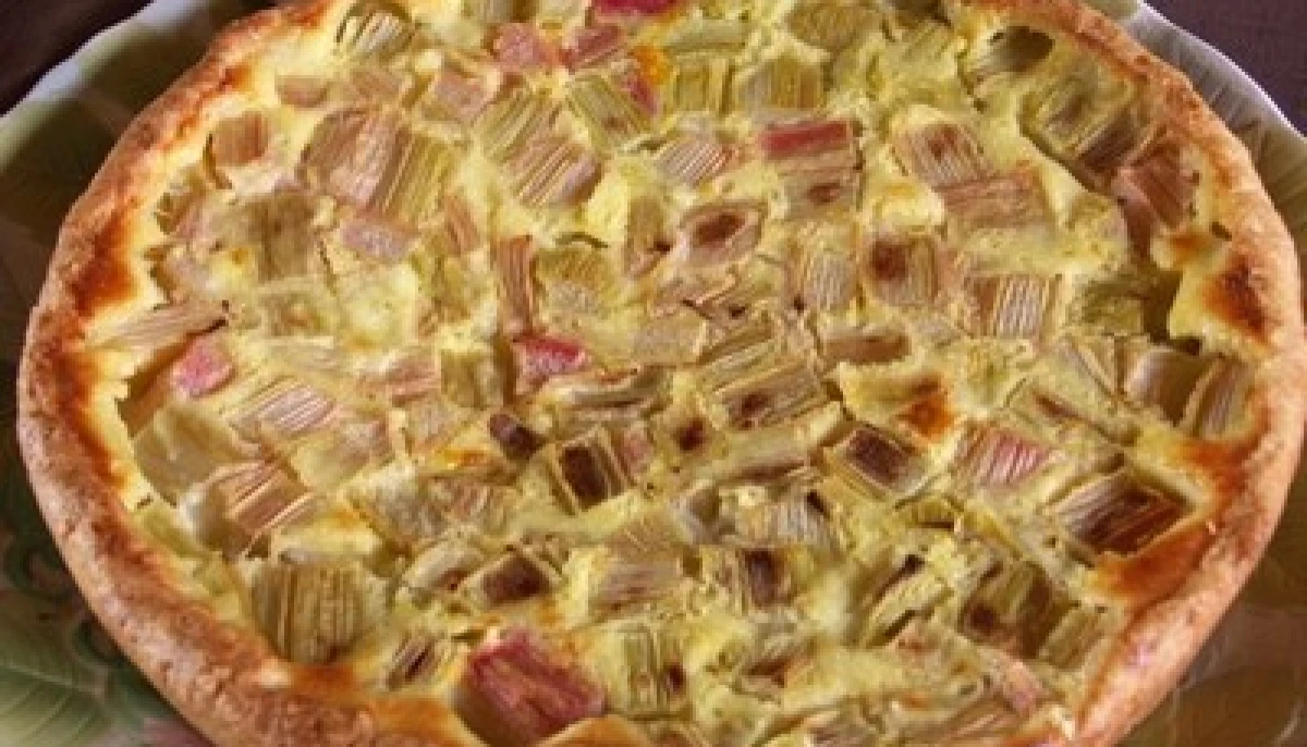 Tarte à la rhubarbe