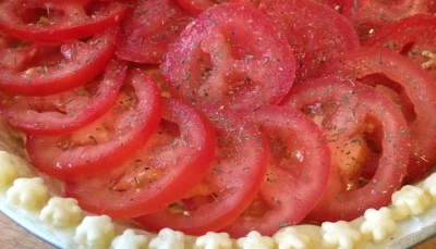 Tarte à la tomate